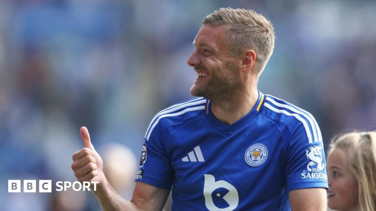 500 games, 200 goals - how Vardy said goodbye to 'the club I love'