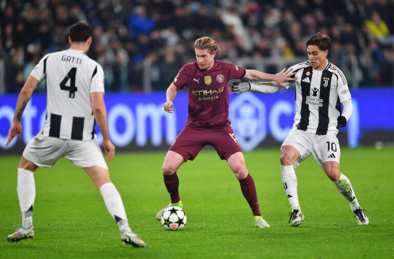 Kevin De Bruyne Juventus Manchester City