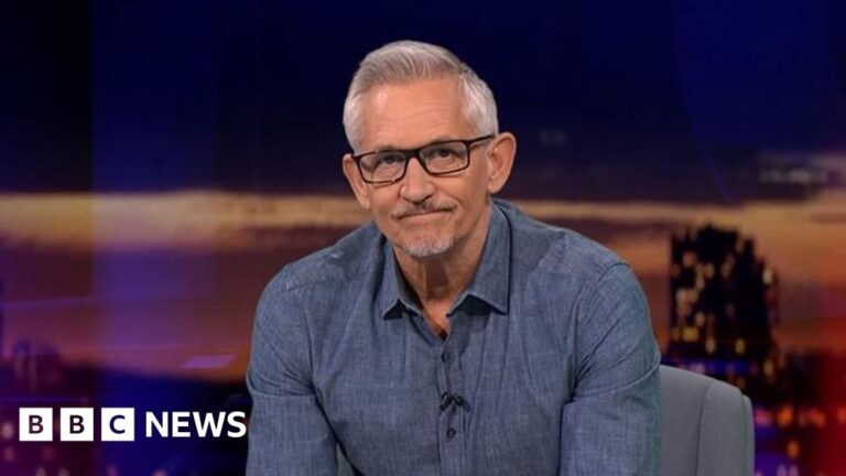 Lineker says emotional farewell on final Match of the Day