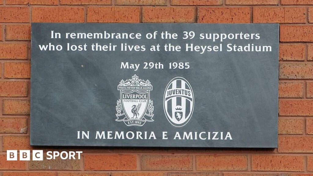 Liverpool announce new Heysel Stadium tragedy memorial