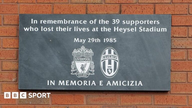 Liverpool announce new Heysel Stadium tragedy memorial