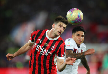 Matteo Gabbia Santiago Castro Milan Bologna Coppa Italia Final