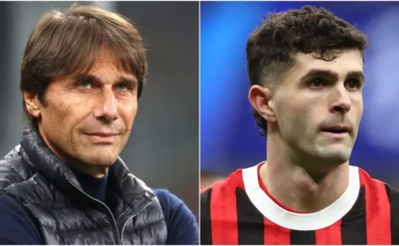 Milan’s biggest regret this season: Antonio Conte could have coached Christian Pulisic – Ends up lifting Serie A title with Napoli