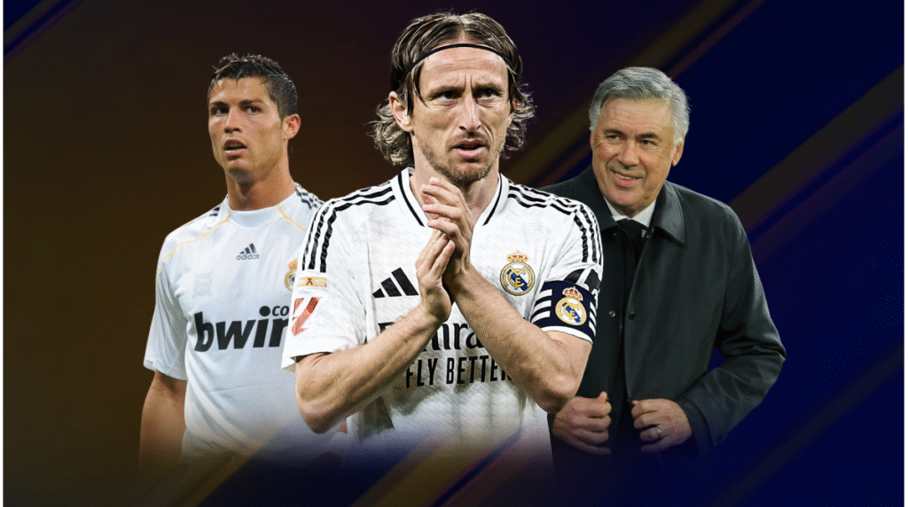 No Cristiano Ronaldo in the XI? The players with the most games played with Luka Modric