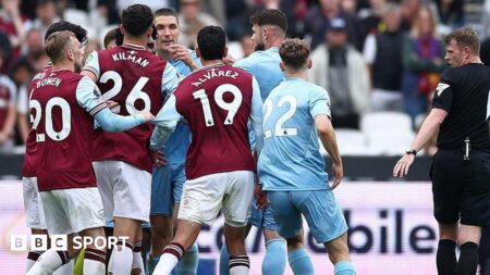West Ham and Forest charged by FA over melee