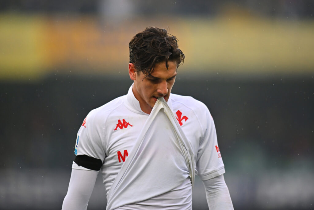 Zaniolo apology over Roma youth team altercation: ‘I lost my temper’