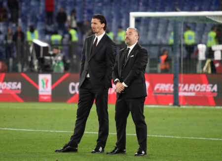 Zlatan Ibrahimovic Milan Bologna Coppa Italia Final