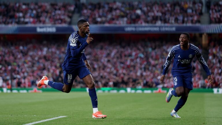 PSG's Dembélé shows Arsenal what they're missing: a...