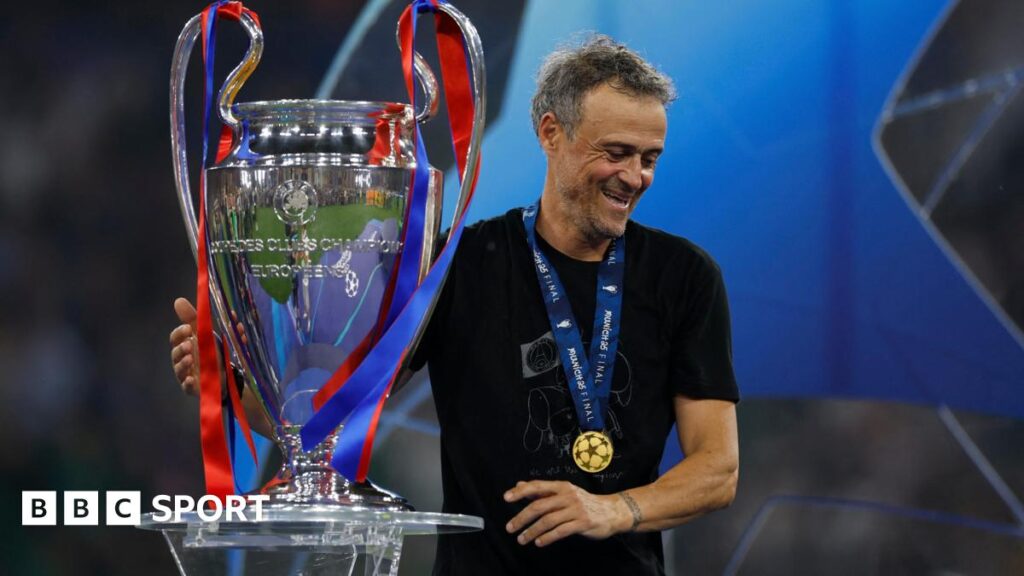'Footballing architect' - how Luis Enrique led PSG to Champions League glory