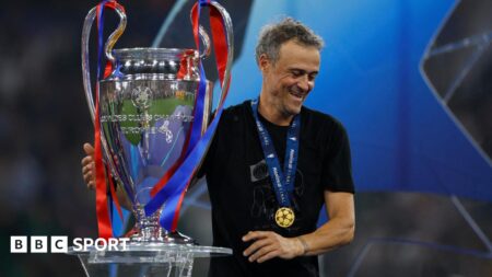 'Footballing architect' - how Luis Enrique led PSG to Champions League glory