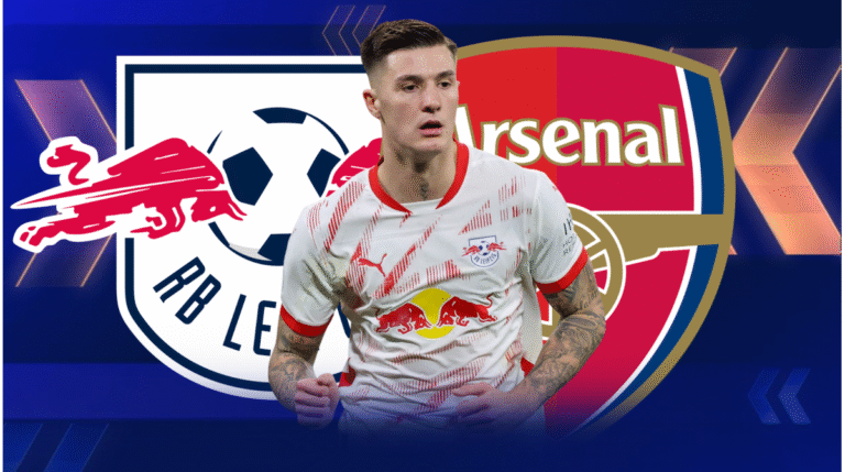 Arsenal push for 6'5" RB Leipzig striker - Is Benjamin Sesko ready for the Premier League?