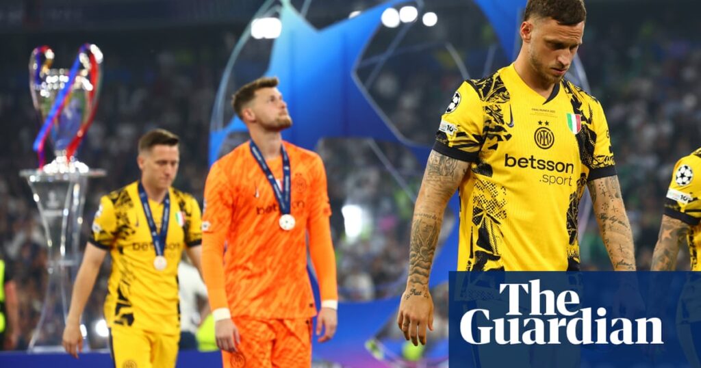 Game is up for Inter after Champions League journey ends in bitter humiliation | Jonathan Liew
