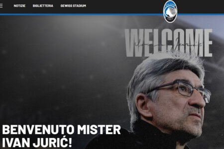 Official: Juric is new Atalanta coach with contract to 2027