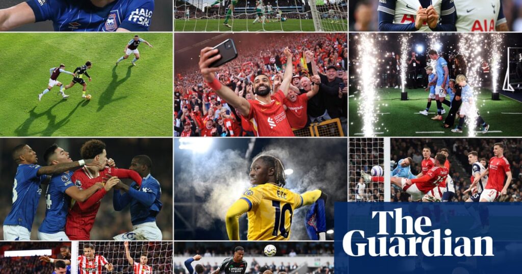 The story of the 2024-25 Premier League season in 100 photos
